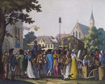Market, 1810 by J. B. Wunder